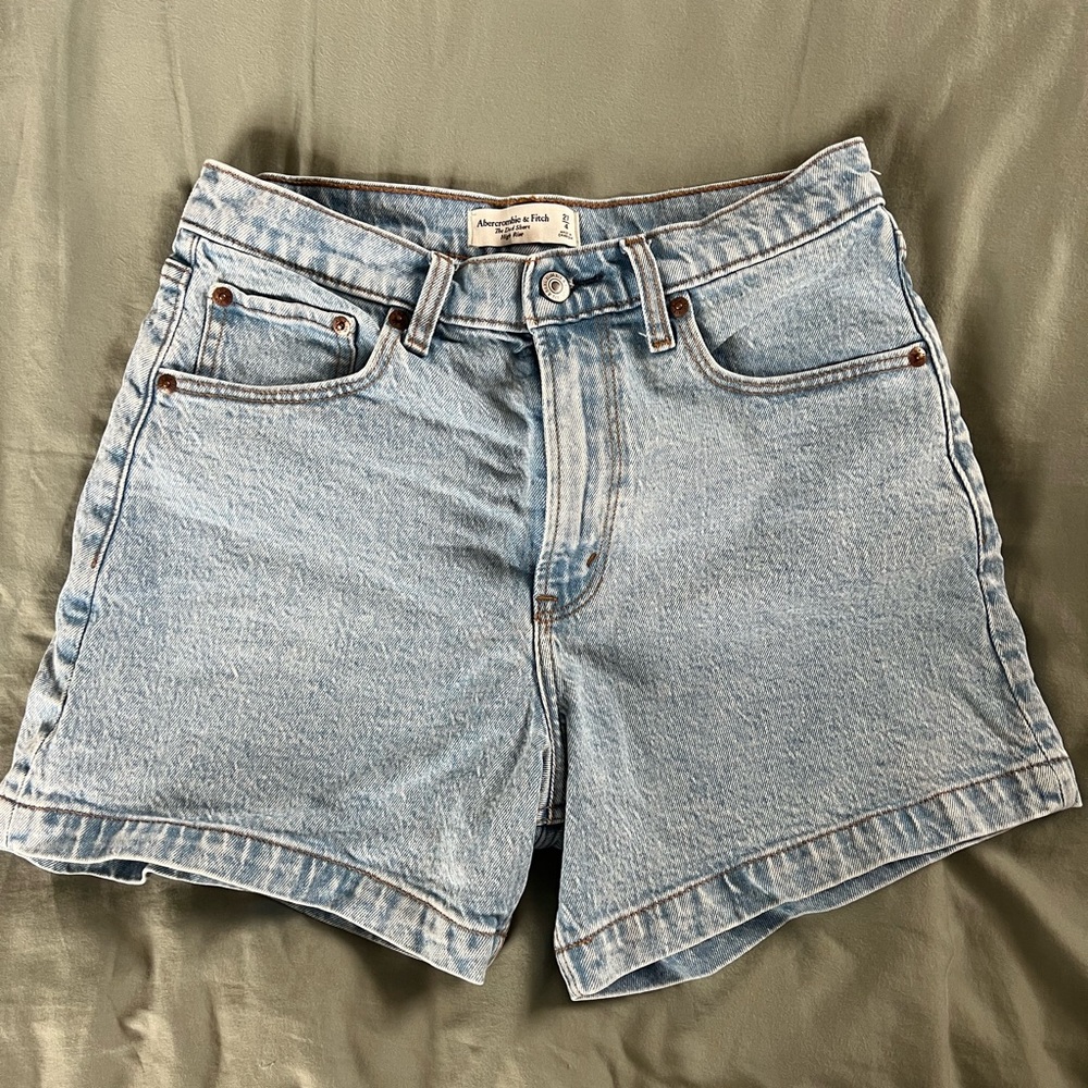 Women's Light Blue Denim Shorts